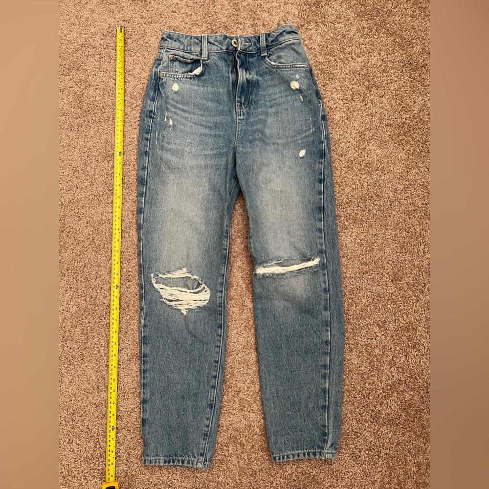 Zara denim mom jeans (Size 2)